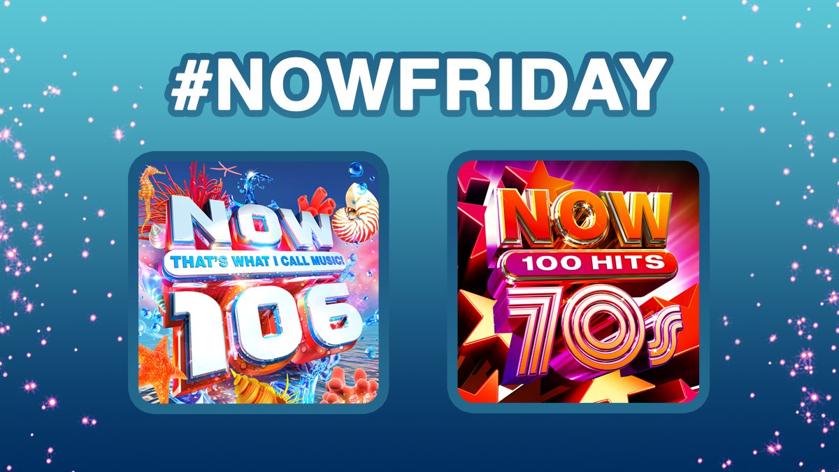 NOWMusic's tweet photo. It's #NOWFriday!

For your chance to win these 2 albums simply RT &amp; Follow! #win #competition 🤑🎁

T&amp;C's: https://t.co/cSWJS1iBpg https://t.co/q9Ge50KGy5