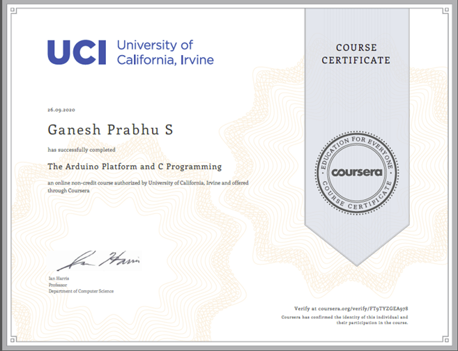 Online C Programming Certification Course