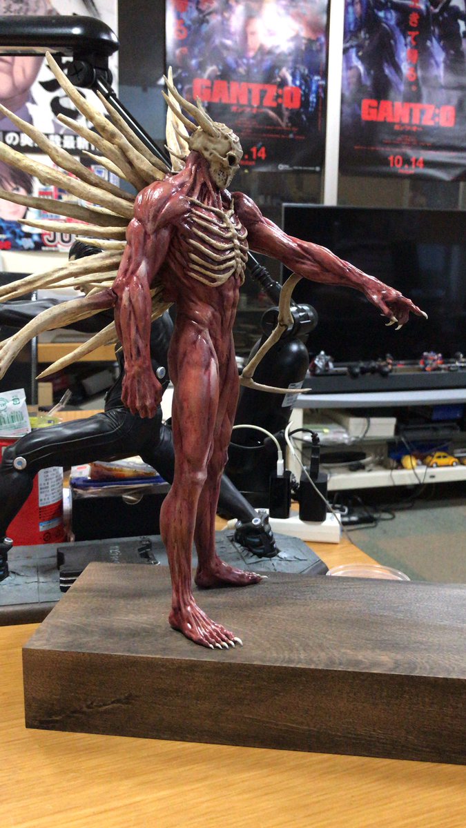 奥 浩哉 デジフロさんから ぬらりひょんフィギュア頂いた 有難うございます 超かっこいい
