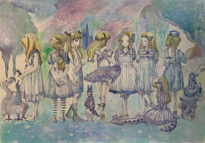 Alice

あなたの落ちたうさぎの穴は
どんなのだった?

あの日からあなたの中にずっといるよ。
あなただけのアリスがね。

#不思議の国のアリス
#ペン画
#芸術の輪
#art
#アート 