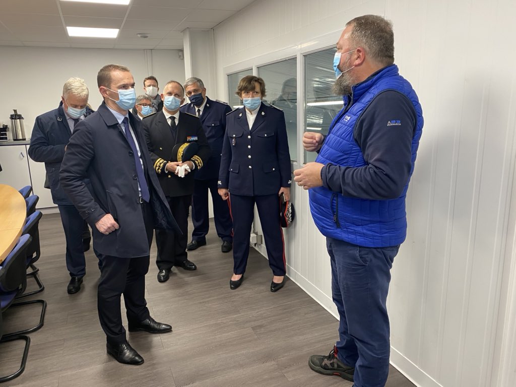 🦐🦀 Visite de l’entreprise STEF Seafood et de son HUB logistique qui réceptionne et distribue les produits de la mer.

6 jours sur 7 l’entreprise travaille principalement les produits de la mer d’Ecosse.

👉🏼Nous répondons présent avec <a href="/douane_france/">Douane française</a> pour nous adapter au #Brexit.