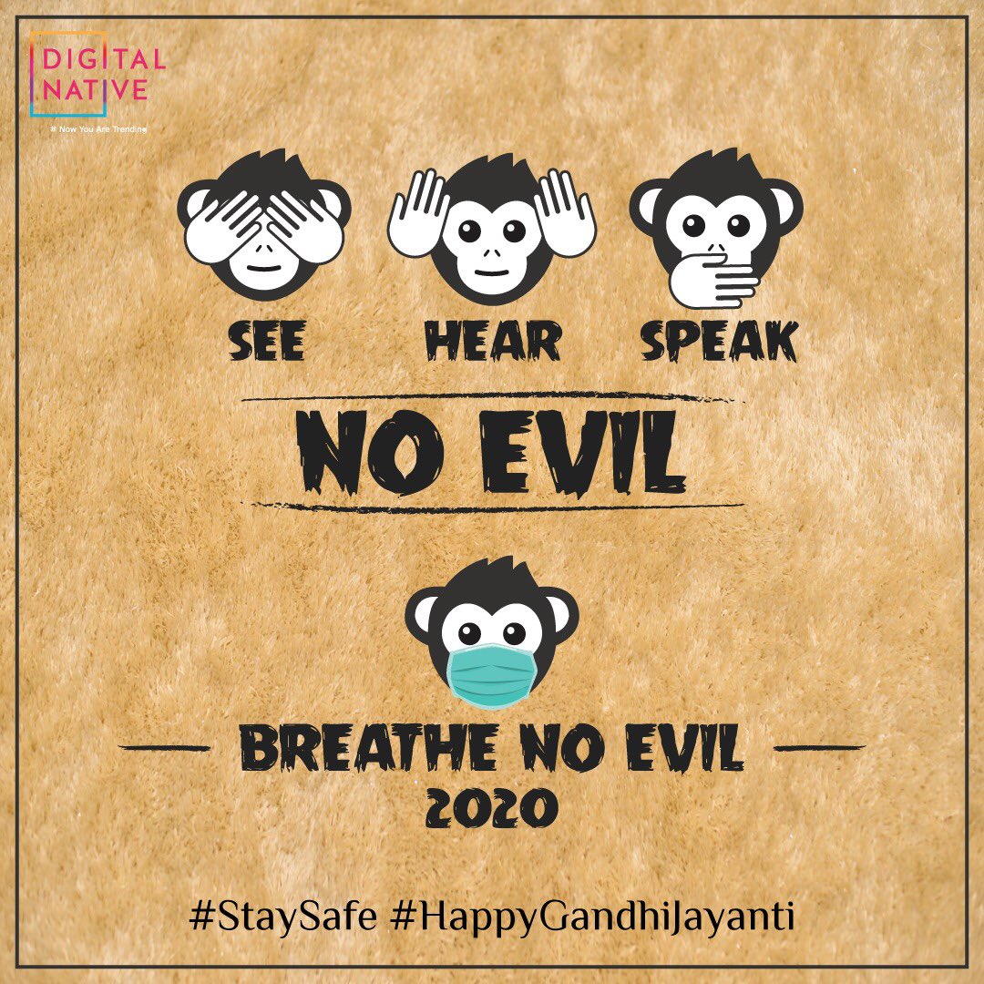 DigitalNativeIN's tweet photo. The future depends upon what you do today. 
- Mahatma Gandhi 
.
.
Happy Gandhi Jayanti 
.
.
#gandhijayanti #gandhiji #mahatmagandhi #gandhithoughts
#digitalnative #nowyouaretrending https://t.co/elxIXQgzaW