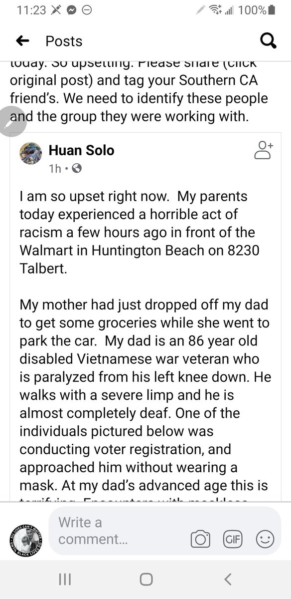 pattym's tweet photo. Attn #HuntingtonBeach #Walmart shoppers! Who are these #racist Kevins and Karen? Twitter do your thing! Hatred can not stand. PLEASE RT and Share thru #OrangeCounty #shame Details in the FB post https://t.co/F2kGf7PsKC https://t.co/qcTov4e2p2