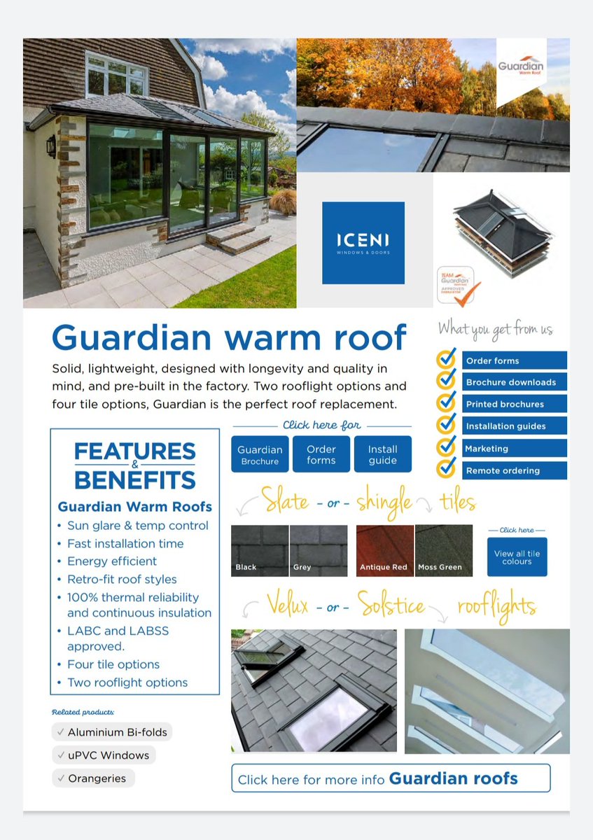 EmmaAsh09528374's tweet photo. @IceniWindows are now manufacturing the guardian warm roof https://t.co/OP7uW7Q5l1