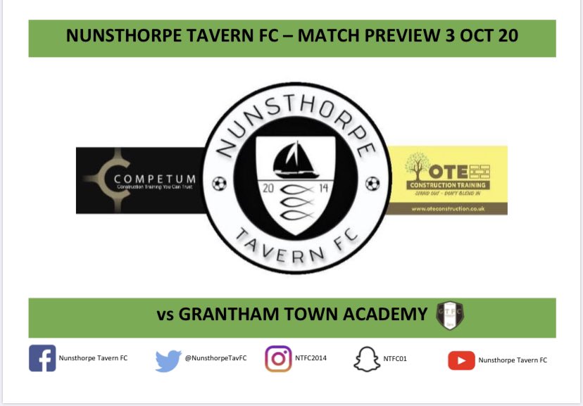 NunsthorpeFC's tweet image. ⭐️ This weeks eProgramme will be released at 0900 tomorrow! Simply click on the link once posted, or DM us and we will email it to you! 

⭐️ NTFC vs @granthamtownfc academy

#UTT
#eProgramme 

@lincsleague @lincsfc