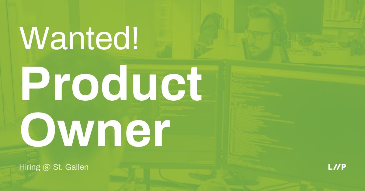 Developing #agile projects is your passion? #Scrum is your way of thinking? And developing new business opportunities is your thing? You might be the Product Owner we’re looking for in #StGallen! Have a look at our job offer and apply here: 
buff.ly/36lF00u