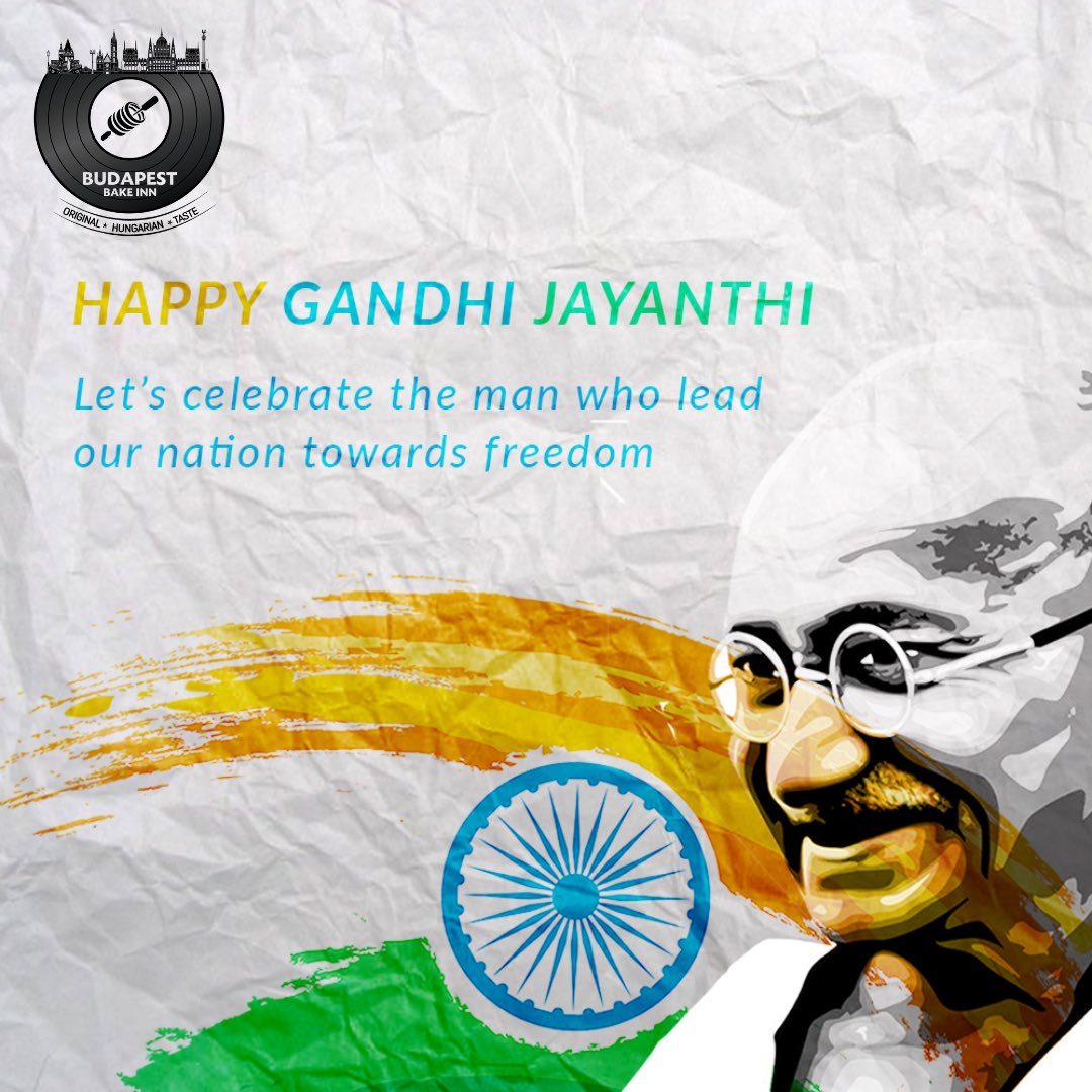 BudapestBakeInn's tweet photo. On this day let’s pay our respects to the father of the nation. May we be blessed with his fortitude and iron will to overcome the biggest hurdles. #gandhijayanti2020 https://t.co/gjALrIfrXg