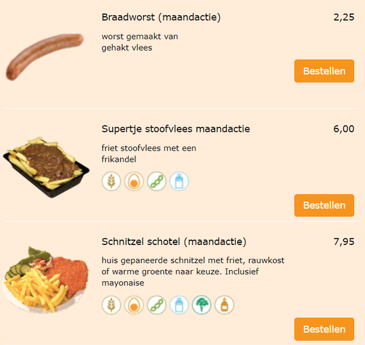 In de maand Oktober heeft Cafetaria Rikken lekkere Herfst acties 😋

#braadworst #supertjestoofvlees #schnitzelschotel 

🍔🍟🥤
Bestel online: bit.ly/3n98Pr2👈

#cafetaria #maandactie #herfstactie #breedeweg #cafetariarikken #groesbeek