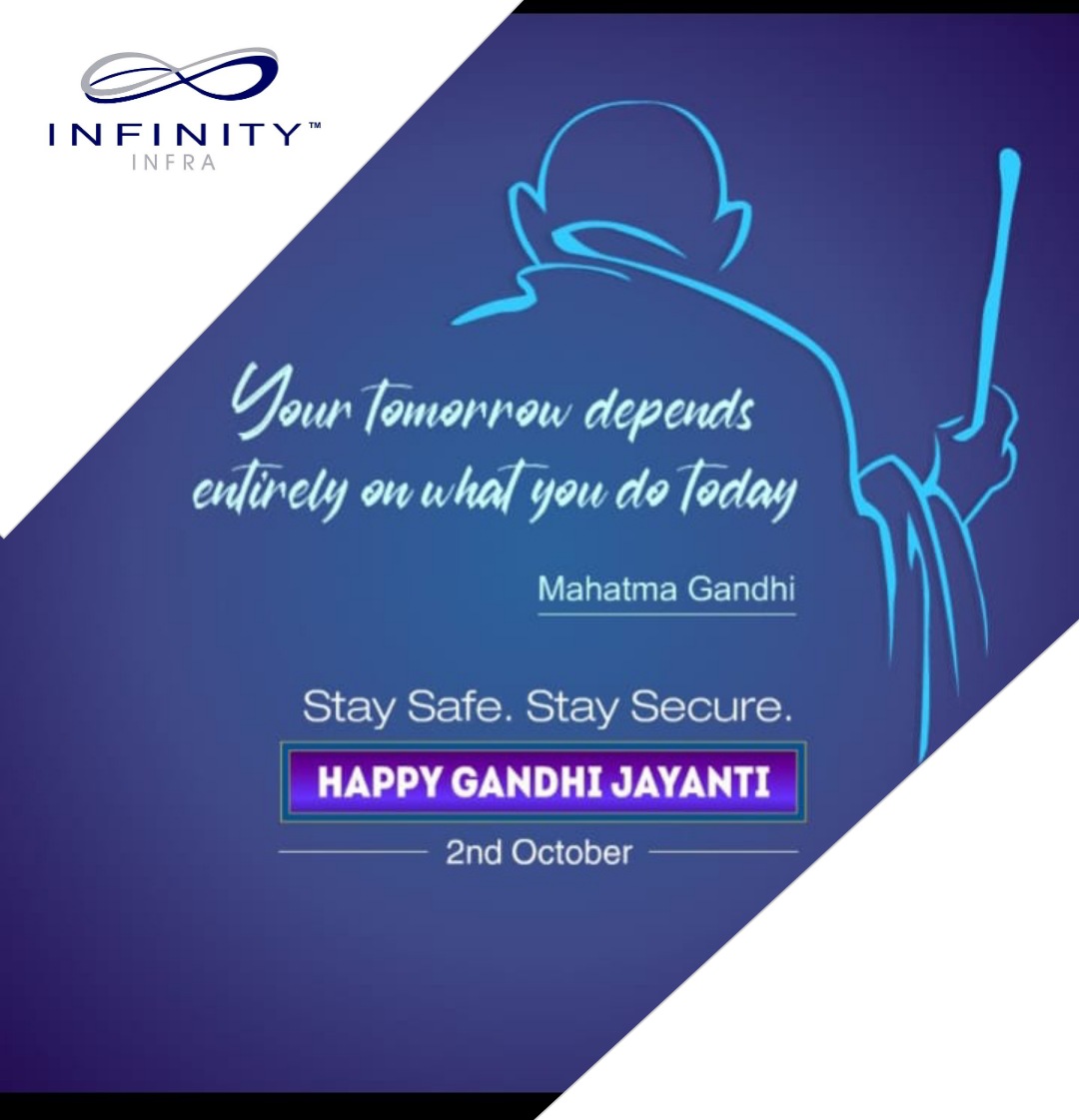 dholera_times's tweet photo. IIभारत छोड़ो II II"करो या मरो"II
Worshiping the 'Father of the Nation' Mahatma Gandhiji on the birth anniversary of truth, non-violence and cleanliness.
#2ndOctober #MahatmaGandhijayanti #InfinityInfra https://t.co/X67lBQBteb