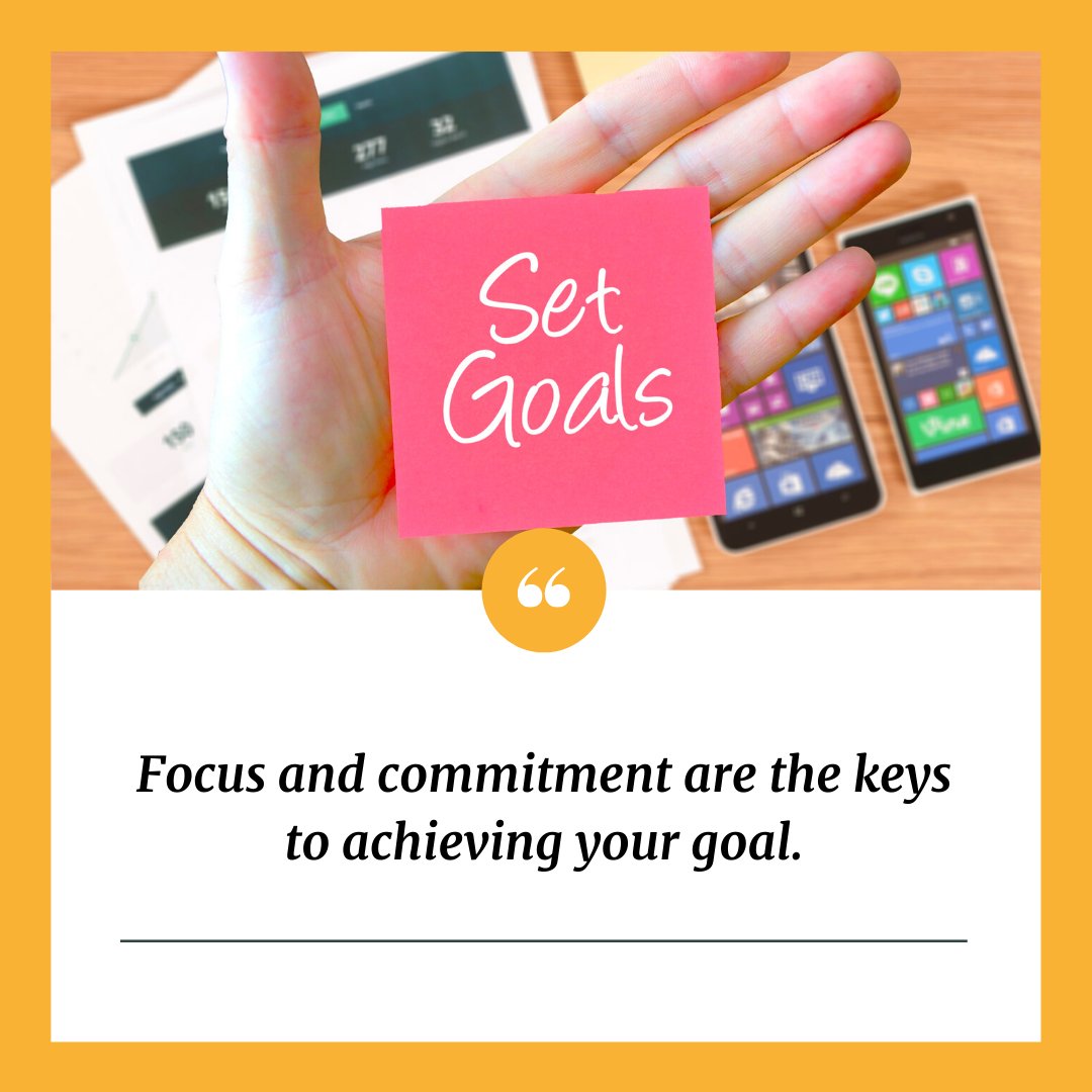 MasteryPremium's tweet photo. If you prioritize a single goal and work towards it with everything you have, you are more likely to succeed. Focus and commitment are the keys to achieving your goal.

#focus #commitment #goals https://t.co/Jq1O7GEwUs
