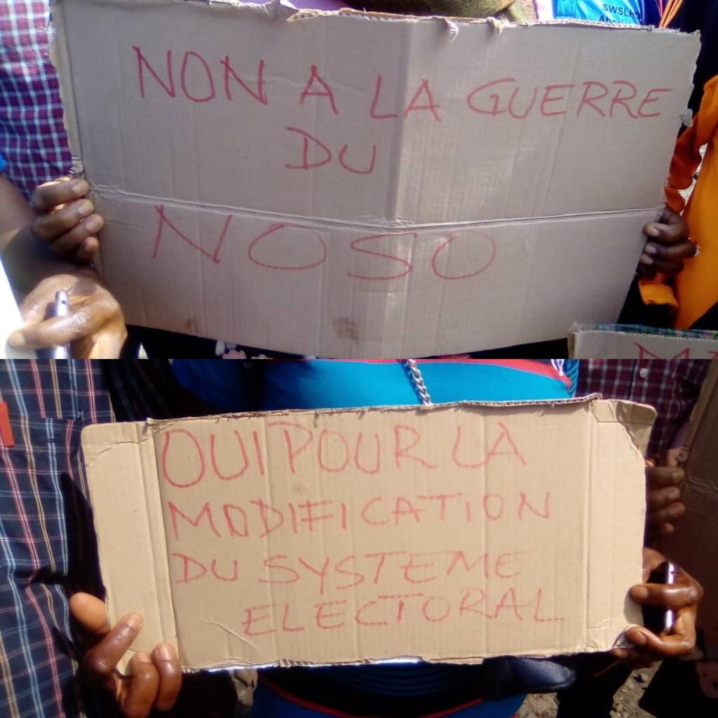 ilariallegro's tweet photo. #Cameroun: tensions politiques et répression de la dissidence 👉2 leaders du MRC (A. Fogué, Bibou Nissack) tjrs en garde au #SED en cellules d’isolement
👉4 membres de Stand Up For Cameroon tjrs détenus à #Douala. 
👉Des centaines d’autres arrêtés le 22 sept tjrs en détention https://t.co/pZP6RnTYJ3