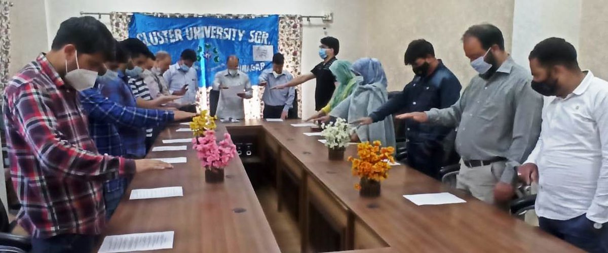 Cluster University Srinagar tweet media
