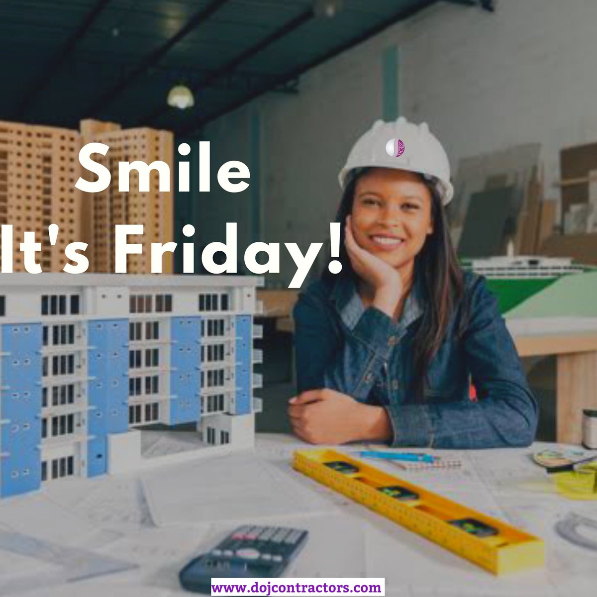 Happy Friday!
Wishing you an awesome weekend.

#dojcontractors #friday #tgif #happyweekend #happyfriday #staysafe #construction #design #renovation #interiordesign #architecture #facilitymanagement #office #officeimprovement #work #architect #design #creativity #homedecor #home
