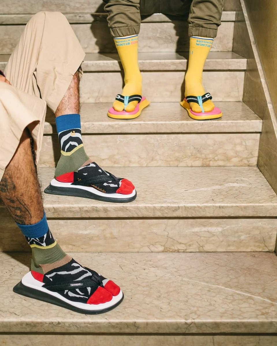 Nuestro último street style… 😊 #Havaianas #ElTriangle 🧦