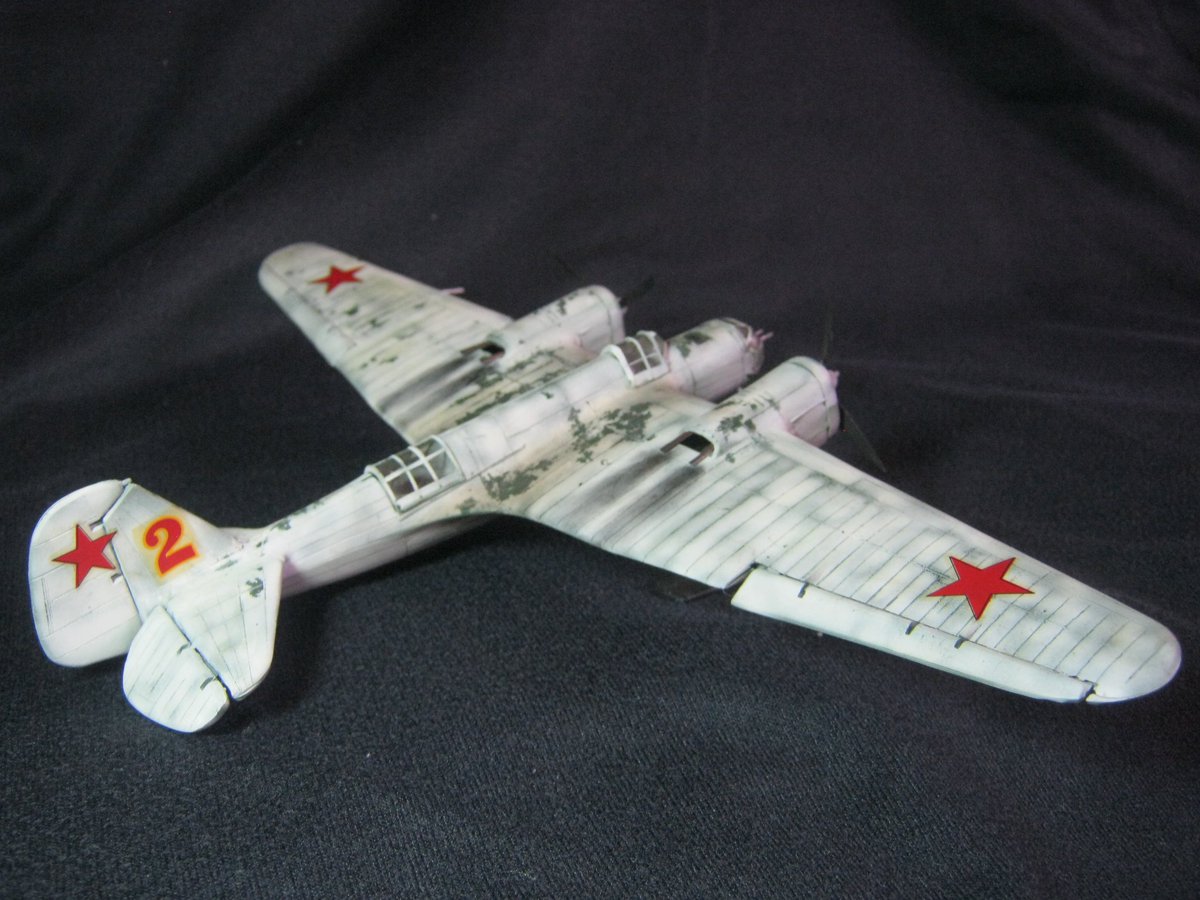 bajingjaya's tweet image. Frog 1/72 tupolev sb2 katyuska
#modelkit #frog #frogmodel #tupolev #katyuska #sovietbomber #WW2