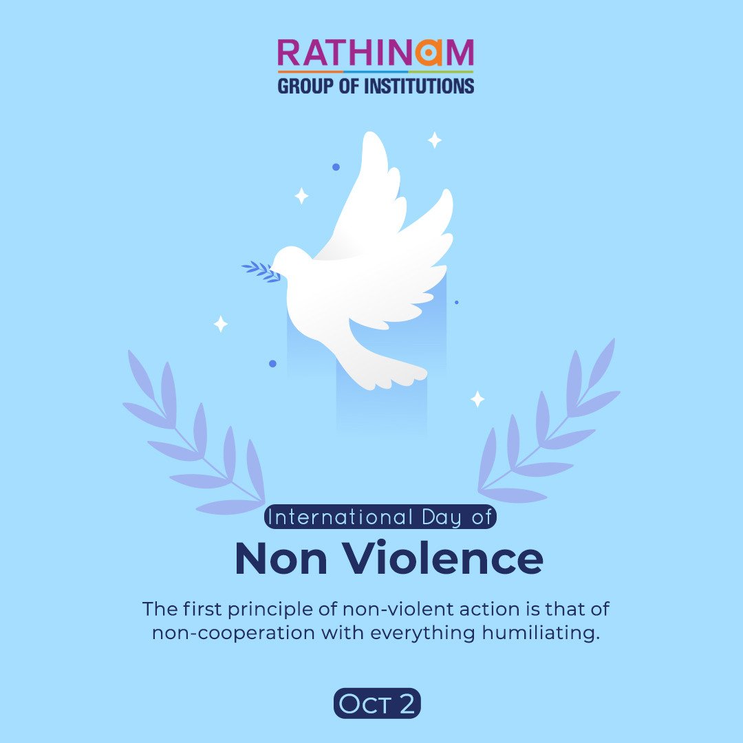  #Dayspecial  #2ndOctober  #InternationalDayOfNonViolence “Non-violence is a powerful and just weapon, which cuts without wounding and ennobles the man who wields it. It is a sword that heals.” – Martin Luther King Jr. @OfficialMLK  @OfficialMLK3 Gen quotes #nonviolence