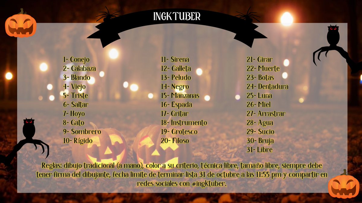 whako_'s tweet photo. Reto de octubre: INGKTUBER - es para divertirnos y sobre todo practicar el dibujo, algo que nos apasiona y nos llena de inspiración, No importa si se atrasan días, el chiste es terminar antes de las 11:55 pm del 31 de octubre, adelante y suerte para todos y todas!!! #ingktuber https://t.co/x1dLvmsruZ