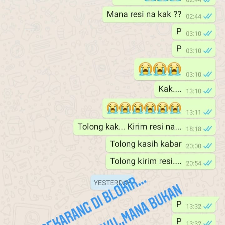 DiniCyiusss's tweet photo. Ketipu olshop abal2 di ig... Mohon bantuan na..... https://t.co/umZfP6UG27