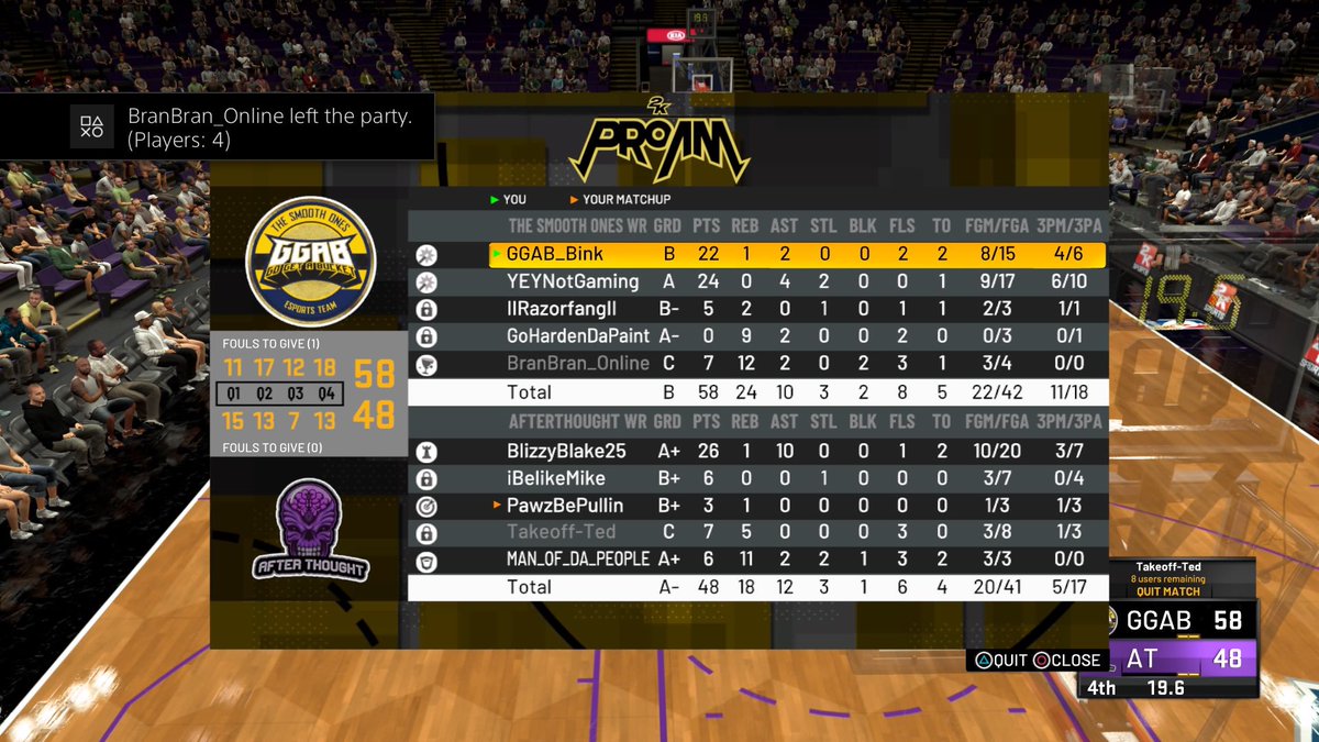 Thesmoothones's tweet photo. Ggs to these teams tonight in @WRproamleague ❗️❗️ https://t.co/KNWaZMta6m