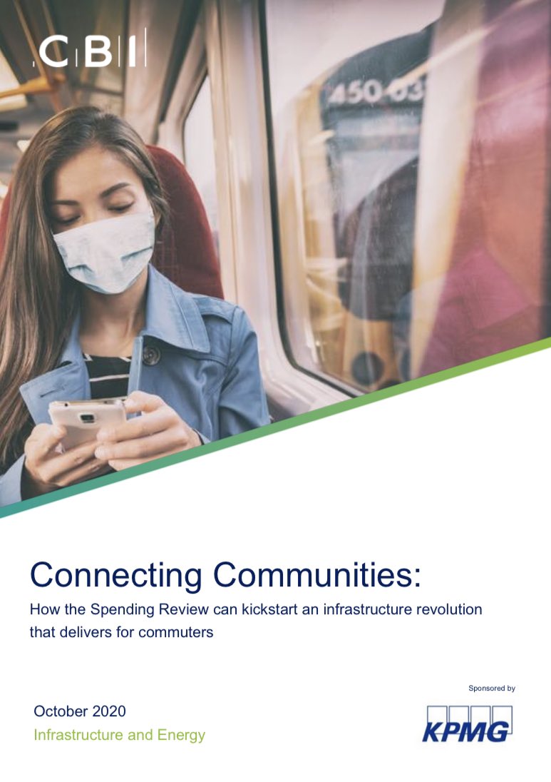 t_kumar12's tweet image. Excited to launch the next chapter in the @CBItweets @kpmguk #futureofcommuting series. If the UK is committed to levelling up &amp;amp; achieving #NetZero in transport it’s time for a refreshed approach to #infrastructure investment &amp;amp; delivery. Take a read 👉🏽 bit.ly/30par6e