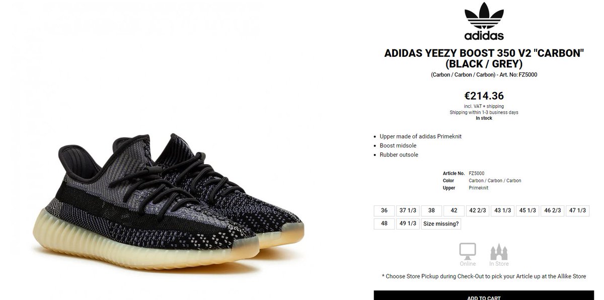 yeezy carbon restock