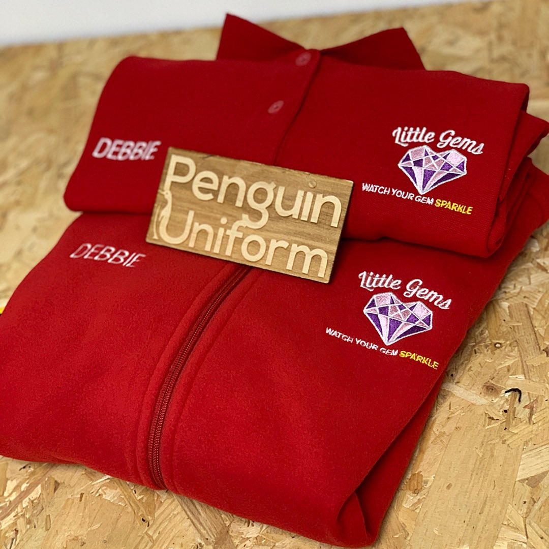 💎 💎 💎 💎 💎
.
Little Gems playgroup turned out perfectly for Emma and her team!
.
Personal touch of embroidered names for them too ®️™️
.
Polos ✔️
Fleeces ✔️
Rain Jackets ✔️
.
#nurseryuniform #nurseryworkwear #staffuniform #personalisednames #uniform #embroidery