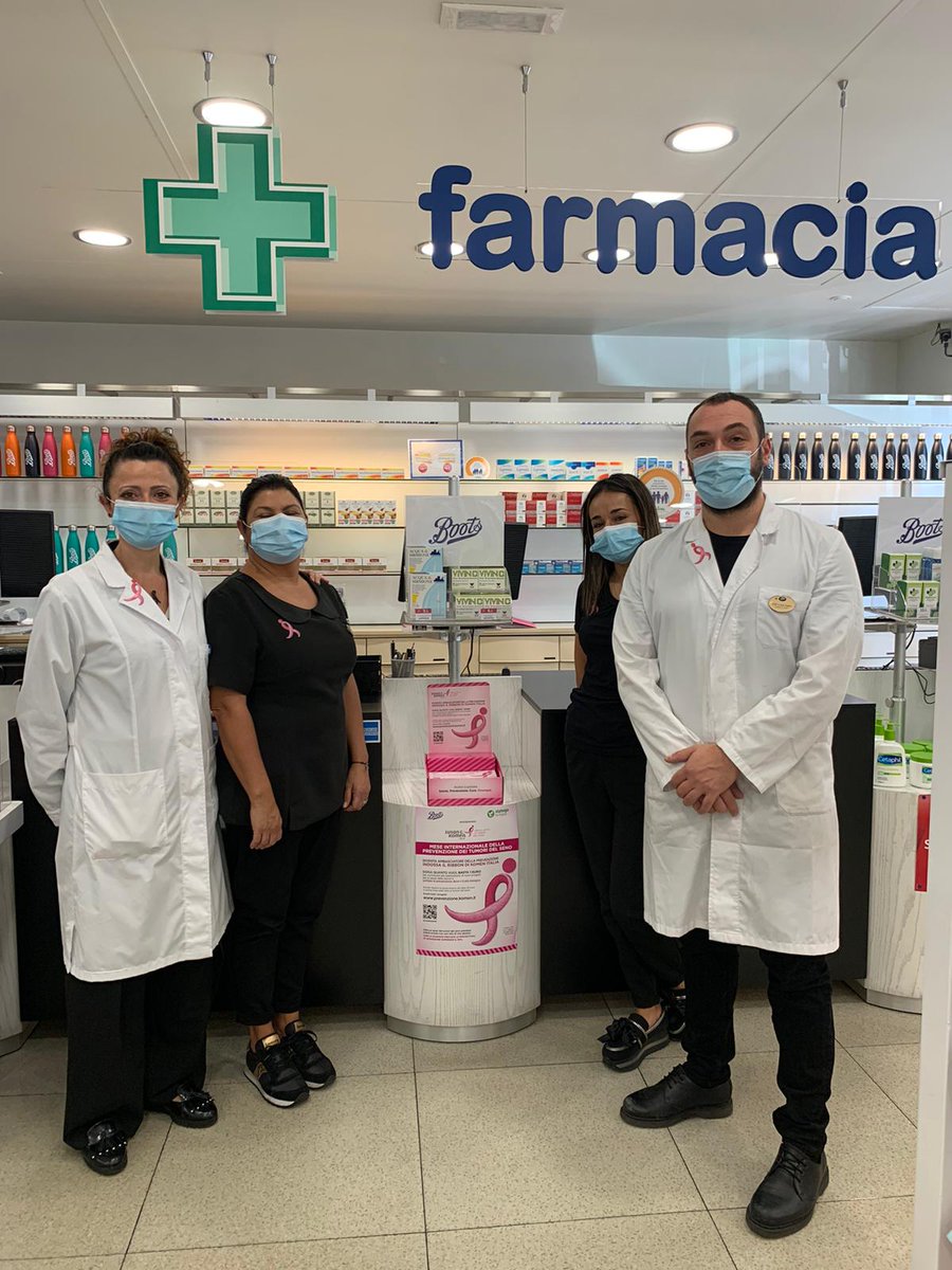 komenitalia's tweet photo. Dal 1 ottobre tutte le farmacie Boots e Alphega esporranno una speciale edizione della Charity Box con le cartoline informative sulle regole di prevenzione e l’iconico Ribbon Rosa.

#ribbonrosa #prevenzione #mesedellaprevenzione https://t.co/gsX4RKBdTI