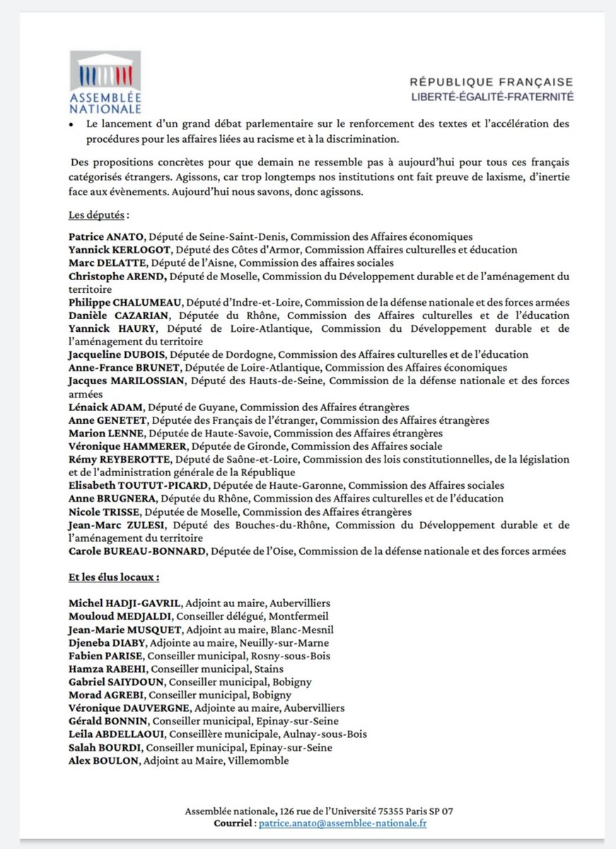 Patrice_Anato's tweet image. &quot;@ZemmourEric est un sale individu dans ses propos et je ne veux pas faire de pub à cet individu&quot; dixit @s_cluzel sur @Europe1. C&apos;est cette banalisation du racisme que dénonce notre tribune cosignée de 33 élus. Allons donc plus loin en sanctionnant aussi les médias responsables