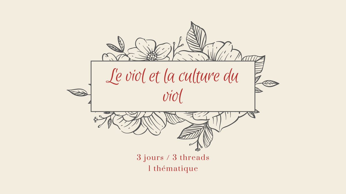 J’ai clairement pas envie de m’exposer et d’exposer mes adelphes aux connards qui vont venir nous expliquer que nos viols n’en sont pas donc les réponses sont bloquées.