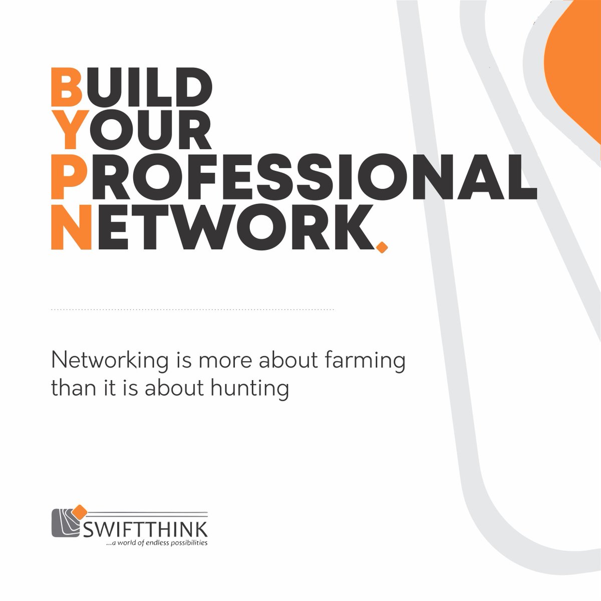 swiftthinkNG's tweet image. Networking is key to progressing in your career as it helps you stay connected with relevant peers and keeps you abreast of developments in your sector
It is an act of creating and maintaining relationships with people who can help you further your career.
#CareerTips #SwiftThink