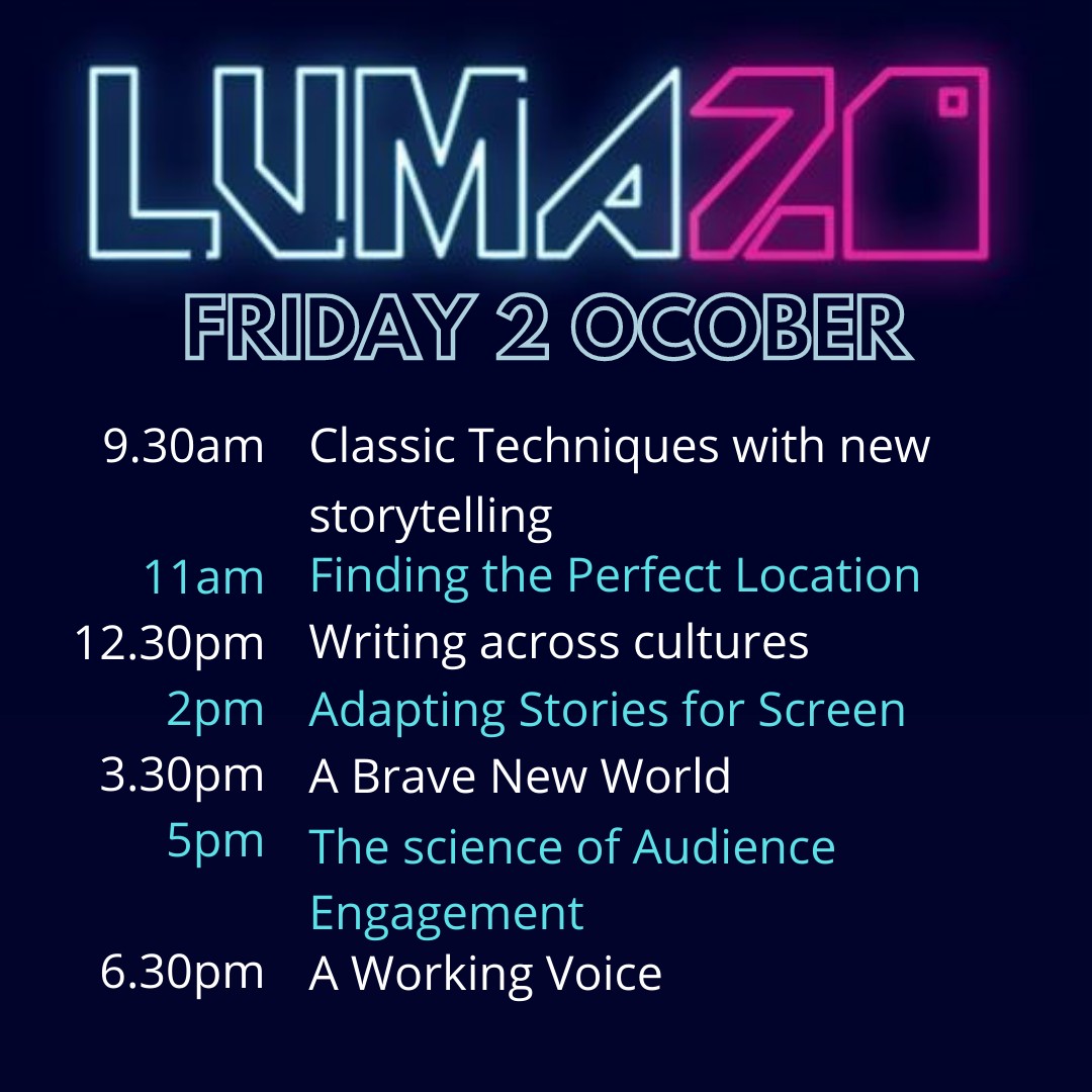 TFTI_UoY's tweet photo. See todays exciting @LUMAFilmFest  line up for #luma2020 very excited to get suck into these screenings and talks!  

there is still time to book your fee tickets for this weekend https://t.co/hTESwv4fSE 

#film #fesival #york #yorkshire #screen #student #university #filmfestival https://t.co/tlOfNZuQuh