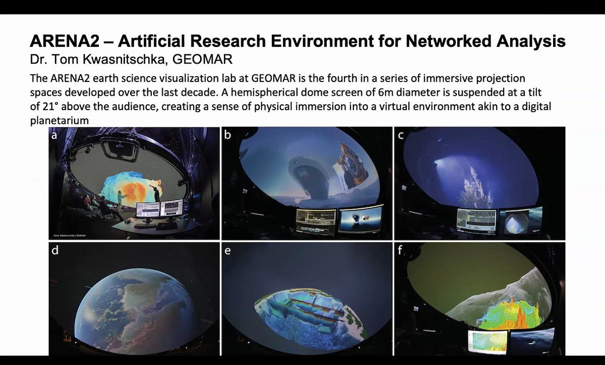 ...<a href="/GEOMAR_en/">GEOMAR_en</a> has an arena to show the #DigitalOceanTwin ...