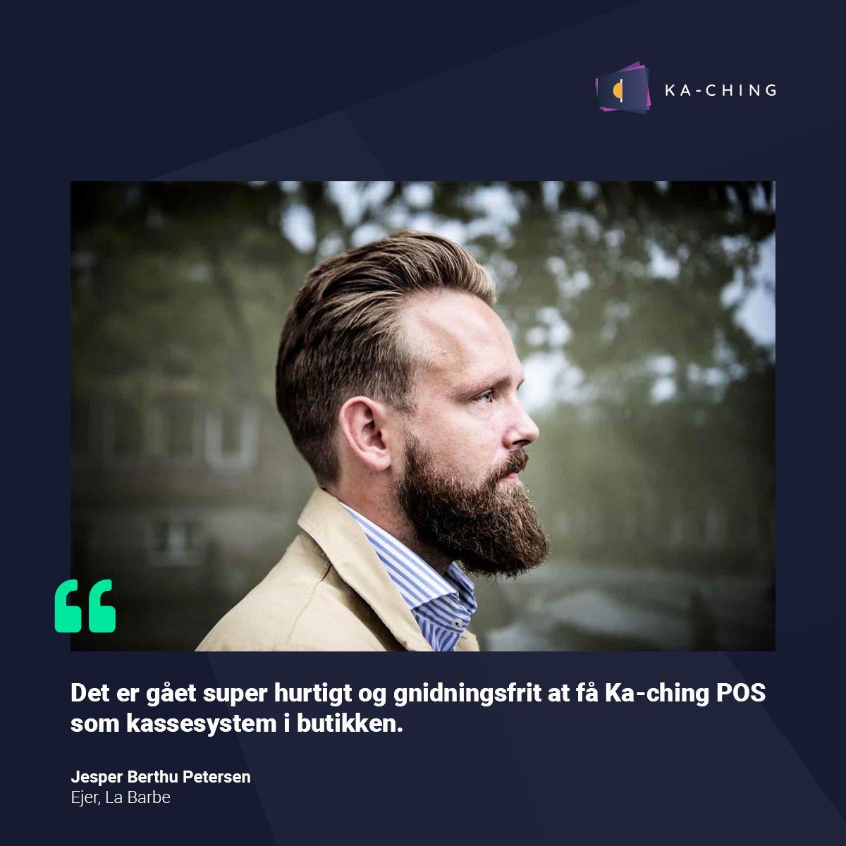 🚀Fra underskrevet kontrakt til lancering på 7 dage. "Det er gået hurtigt og gnidningsfrit at få Ka-ching POS som kassesystem i butikken. Fra kontrakten blev skrevet under til det hele var oppe at køre, gik der kun 7 dage.