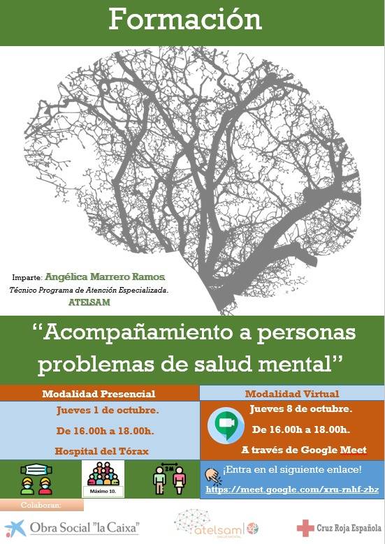 CruzRojaProvTfe's tweet photo. Continuamos con la formación al Voluntariado, de nuevo, de la mano de ATELSAM. La formación es clave para el cuidado de nuestro Voluntariado. Cuidar para seguir cuidando.
#EnfermedadesAvanzadaslaCaixa
@FundlaCaixa
#SaludCRTenerife https://t.co/RqKwHAMmKP