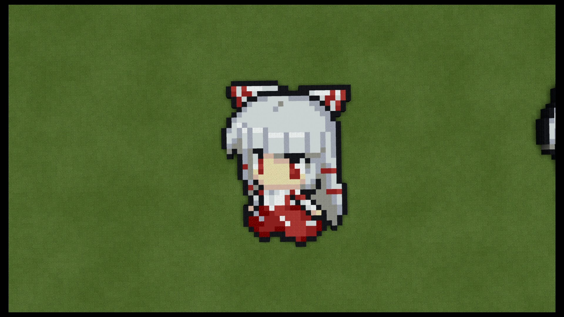 Twitter 上的 誰つく さめプロ 東方projectの藤原妹紅をドット絵にして マイクラに作りました マインクラフト 東方project T Co Lvzhuq4ndm Twitter