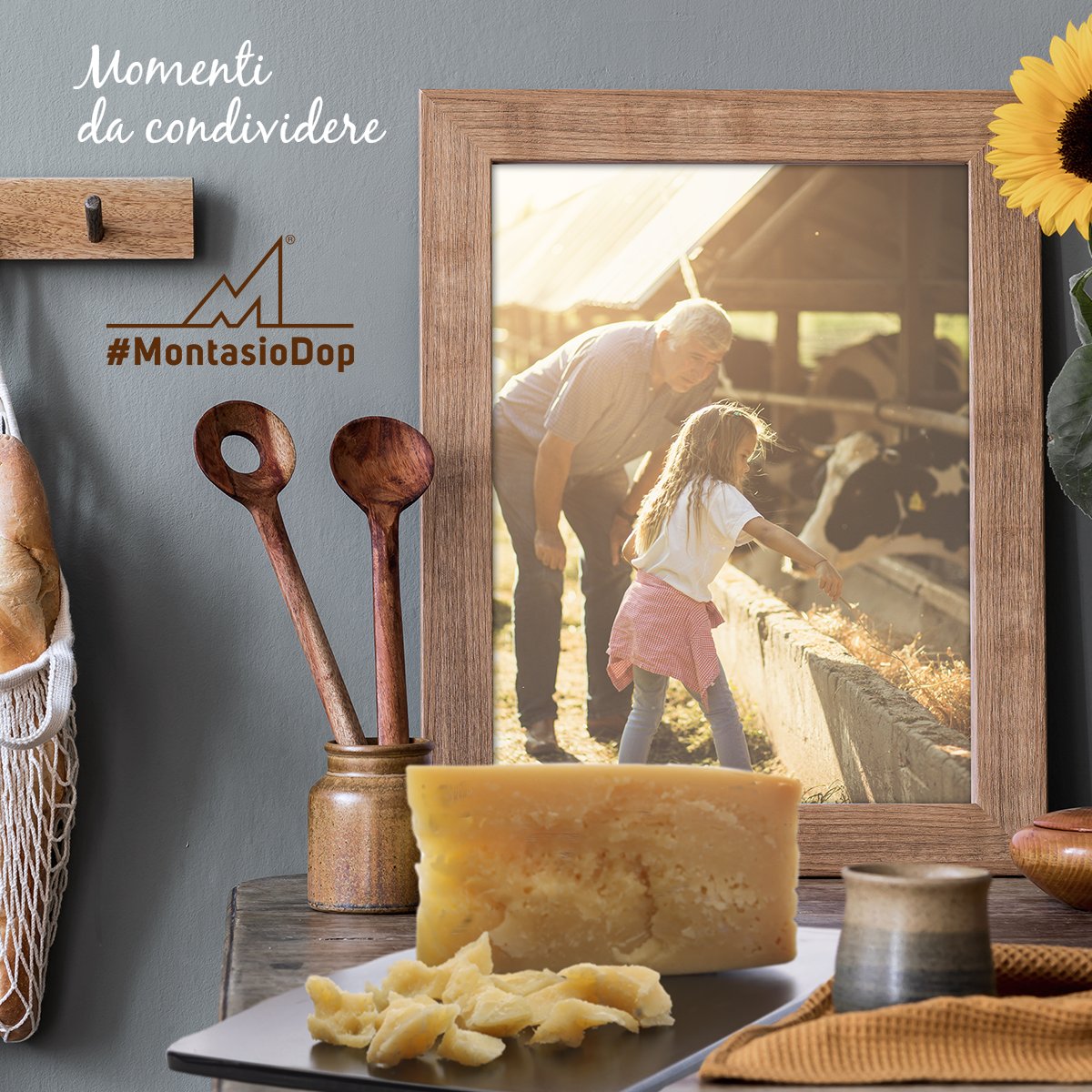 Condividere il gusto sincero di un alimento adatto a grandi e piccoli: montasio.com/educazione-nut….
Celebriamo così la giornata dedicata ai nonni, custodi di saperi antichi profondamente legati al nostro territorio. 
#FestaDeiNonni #Montasio