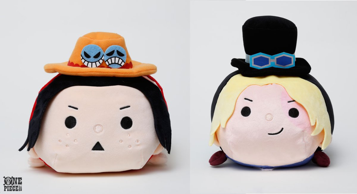 One Piece Com ワンピース 今週のニュースランキング 第4位 ふかふかの感触に癒やされる ムギムギクッション にエース サボが登場 10月2日 金 より発売