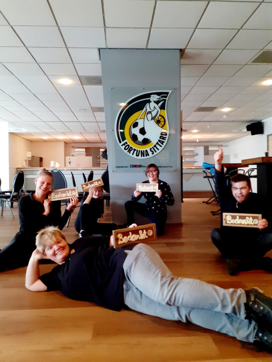 Wat een fijne blijk van waardering! <a href="/PSW_Werk/">PSW Werk</a> Werk Leer Centrum Sittard @ Fortuna Sittard