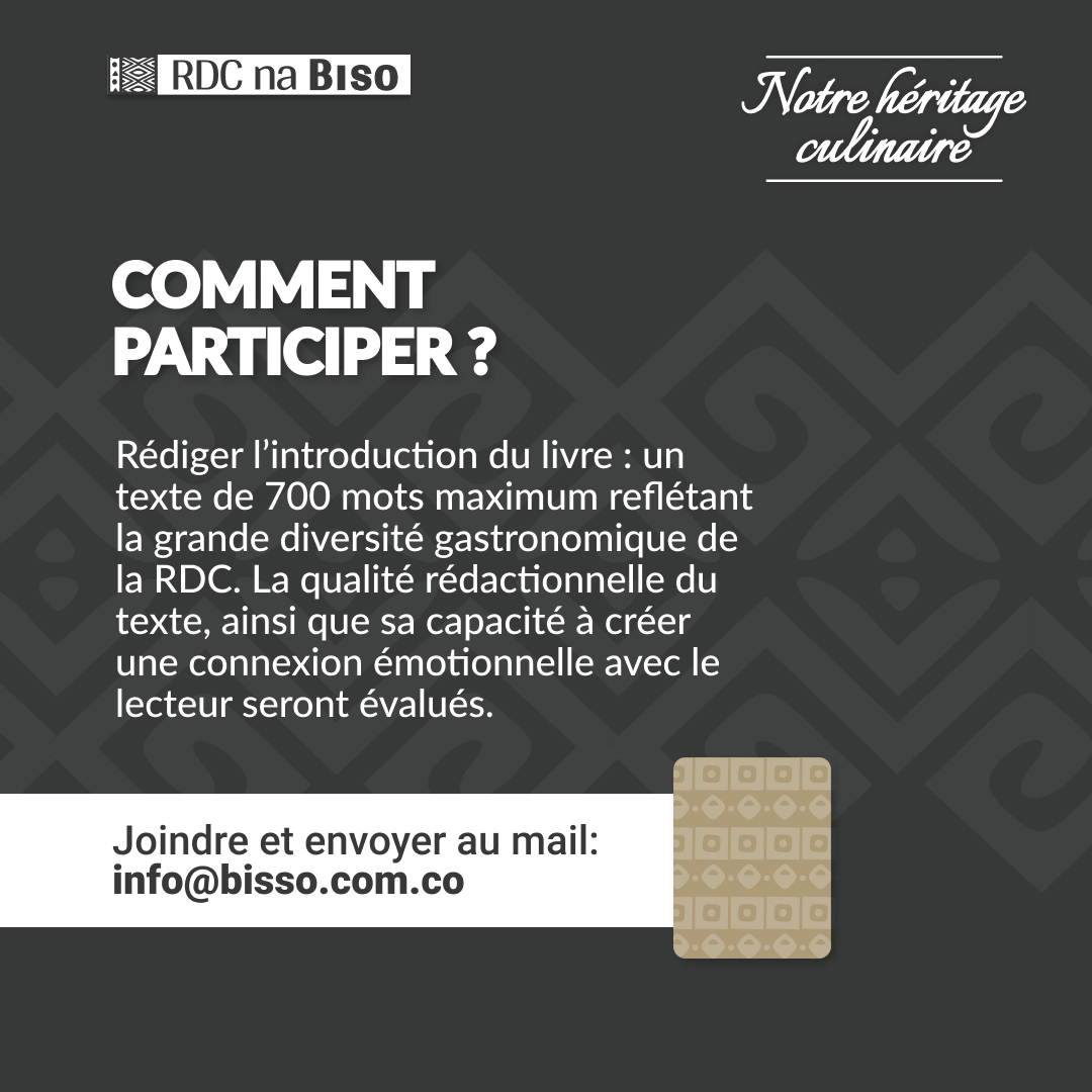 L'appel est toujours ouvert ! Vous êtes congolais? Vous êtes Concepteur rédacteur ? Joindre et envoyer au mail: info@bisso.com.co rdcnabiso.com #rdcnabiso