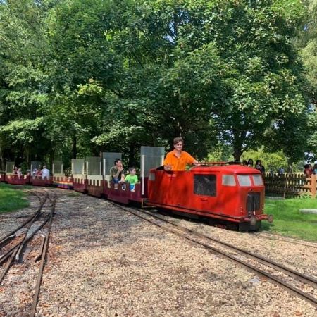 Steaming up This Sunday - Ticket's please! - mailchi.mp/joelybear/volu… #MiniatureRailway #SteamTrain #FamilyDay