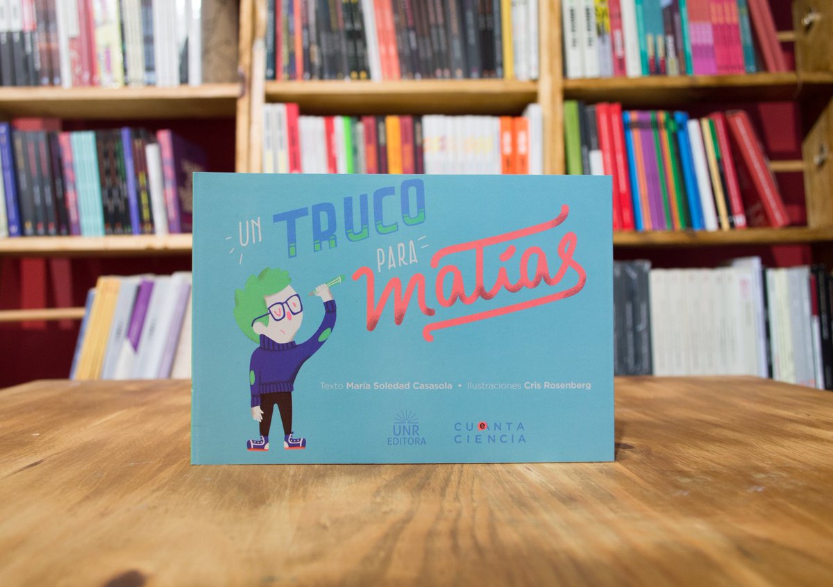 La__libre's tweet photo. Y de nuestro catálogo de #InfanciasLibres, producción bien local de la mano de @UNRoficial 
La Colección #CuentaCiencia 🌈⚡ https://t.co/CPtffUVrLB