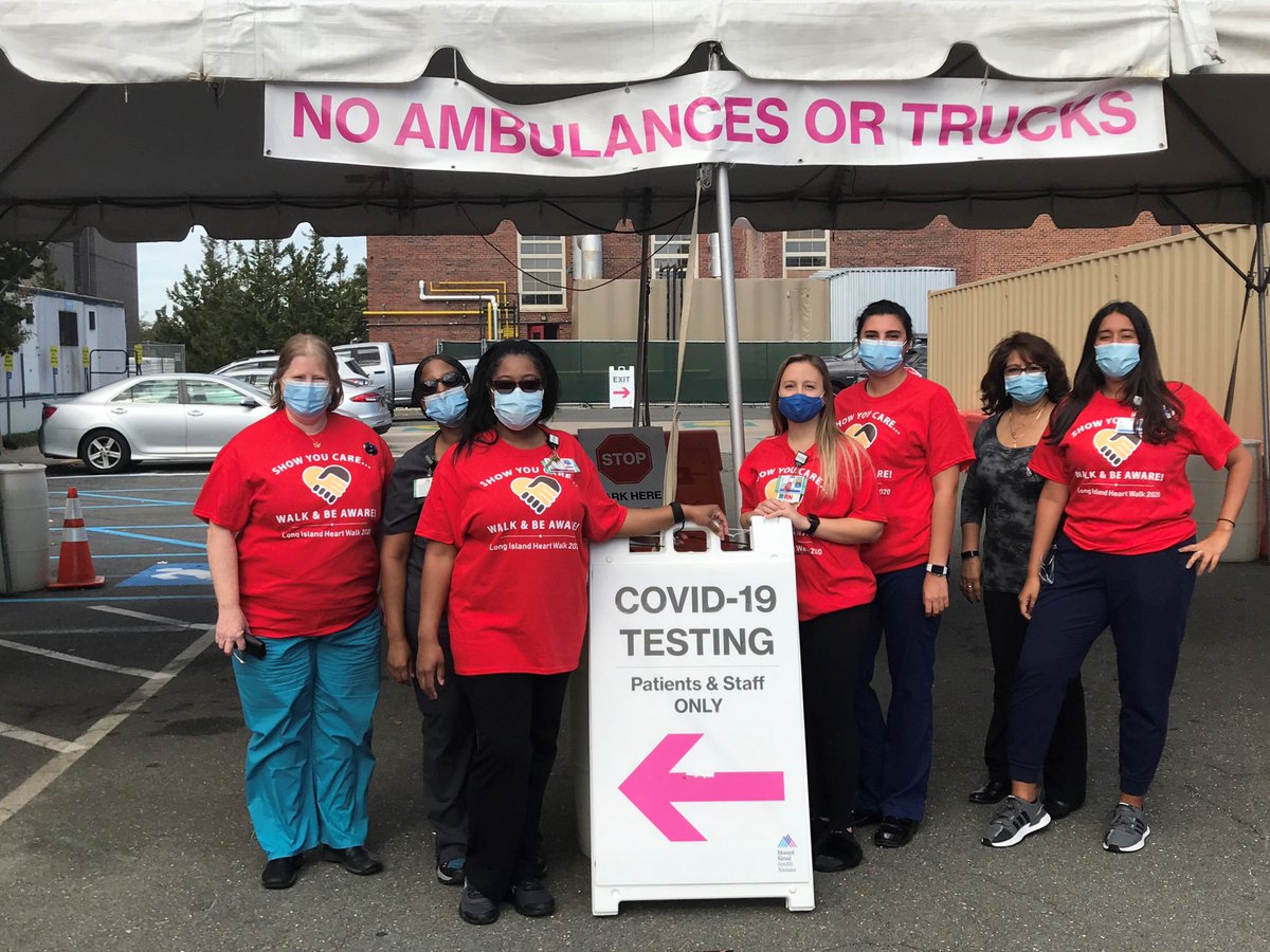 MS_SouthNassau's tweet photo. The "COVID-19 Testing Luv Dubs" Team had a great time walking yesterday! #LIHeartWalk #LifeIsWhyLI https://t.co/YPrt7KdfJS