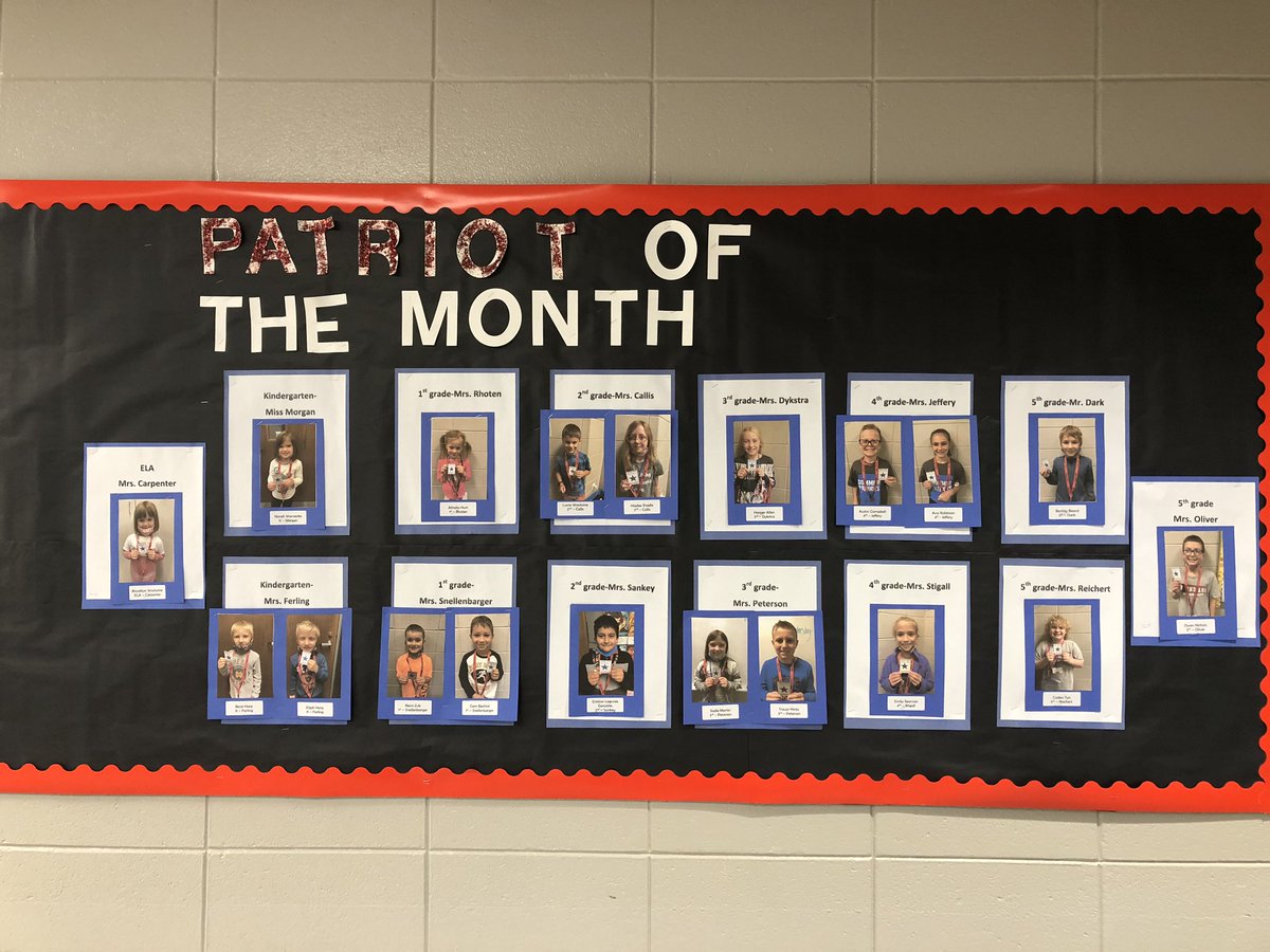 LBSommer136's tweet photo. September Patriots of the month. Showing great character!!! https://t.co/9eB2s8c9dV