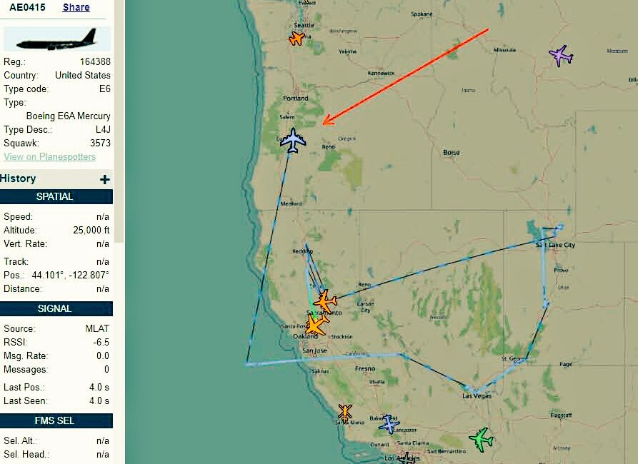 BREAKING: Signalling To The World President  @realDonaldTrump Is IN CONTROL & Our MILITARY IS READY To React To ANY THREAT. The U.S. Airborn Nuclear Command Aircraft Have Been Scrambled & Are Aloft Along The East & West Coast. Telling Enemies BACK OFF! https://en.m.wikipedia.org/wiki/Boeing_E-6_Mercury