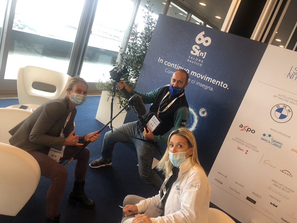 Back stage 🤗 #salonenauticogenova #MadeInItaly #boatshow <a href="/SaloneNautico/">Salone Nautico</a>