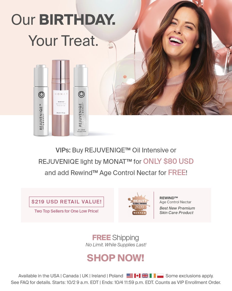 MONATOfficial's tweet photo. Celebrate Our Birthday with a Bestseller BOGO! 🤩 Shop now: https://t.co/kFPkGIBWrE https://t.co/4e54zdIPH8