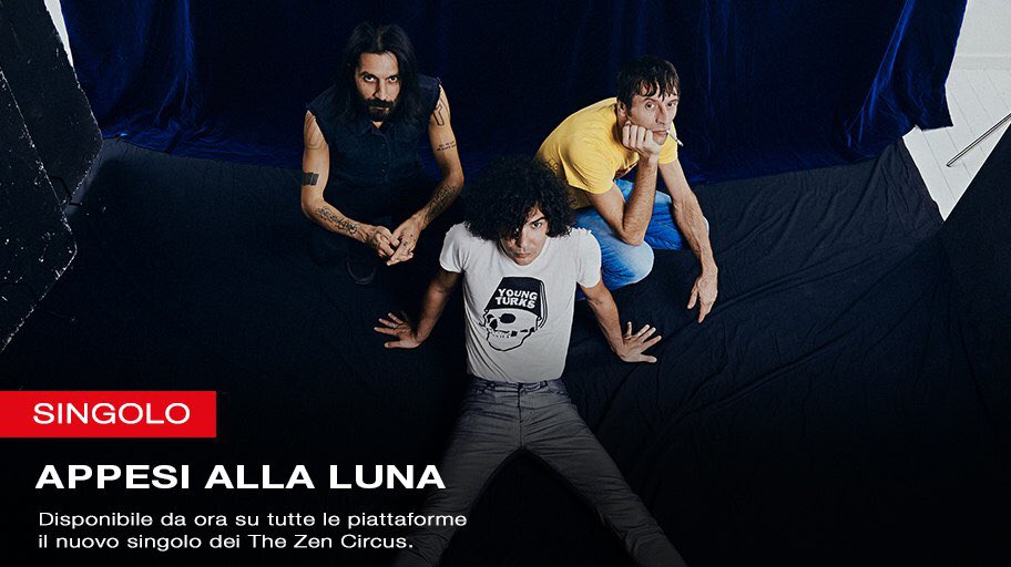 Fuori ora il nuovo singolo dei <a href="/zencircus/">The Zen Circus</a> #appesiallaluna 🌛
#thezencircus #nmf #newmusicfriday