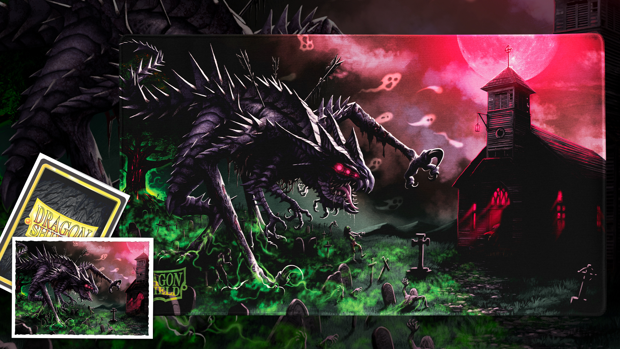 Dragon Shield on Twitter "Halloween Matte Art Sleeves and Playmat out