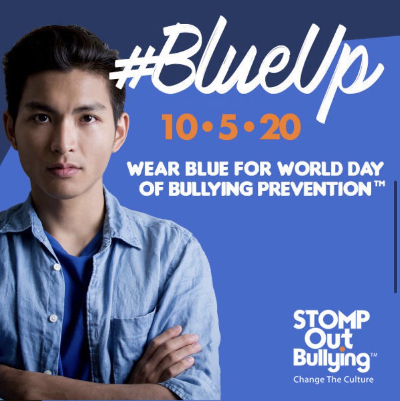 CounselorsObms's tweet photo. Don’t forget to #BlueUp on Monday! https://t.co/869zSLONR2