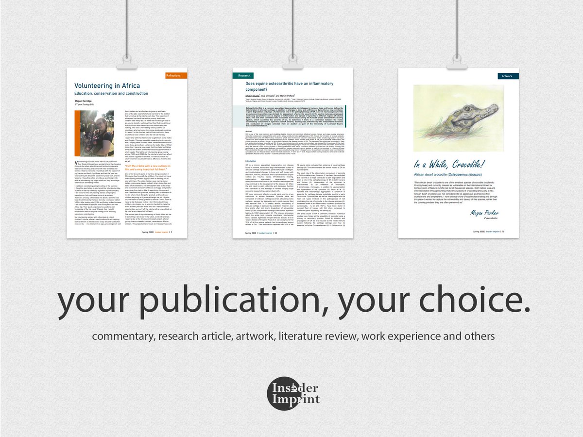 insiderimprint's tweet photo. If you would like to submit a piece for publication in Insider Imprint, remember that we don't just publish research articles. We're currently open for submissions for our next issue! Head to https://t.co/SQV5NkB0QP to find out more #HelloLivUni #WelcomeWeek2020 #InsiderImprint https://t.co/HSYR8nLk02